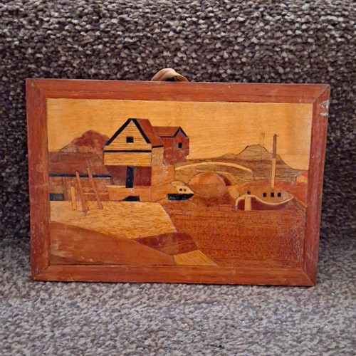 Marquetry art work - marquetry,