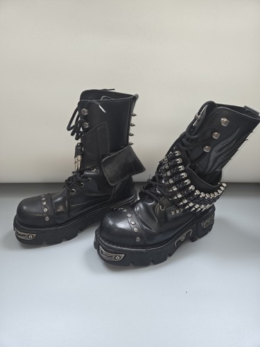 New rock reactor boots - new,