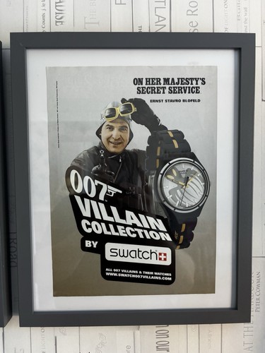 James bond villains swatch - x,