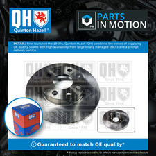 2x Brake Discs Pair Solid fits