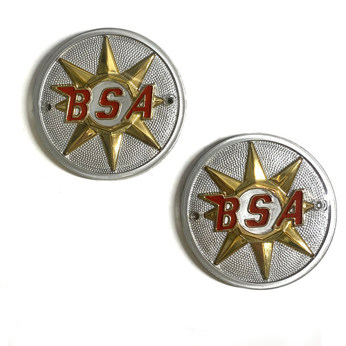Bsa bantam gold silver tank - gold/,