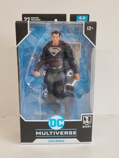 McFarlane DC Multiverse Justice League JL 2021 Superman Black Suit Figure Boxed