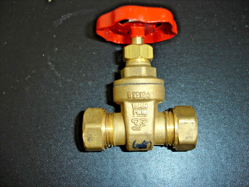 Kuterlite 15mm brass gate - 15mm,