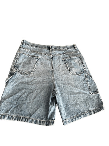Crosshatch denim cargo shorts - crosshatch,