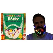 Christmas Beard Lights And