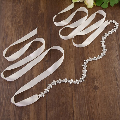 Silver beautiful thin flower - silver,