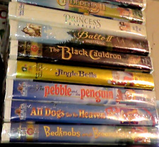 VHS 8 New Factory Sealed Walt