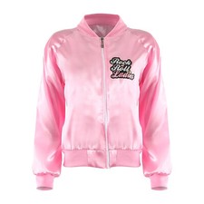 ROCK N ROLL PINK LADIES SATIN