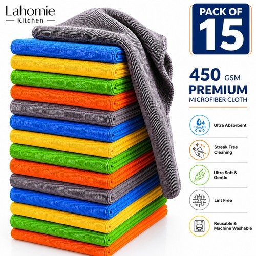 450gsm microfibre cloths - 450gsm,