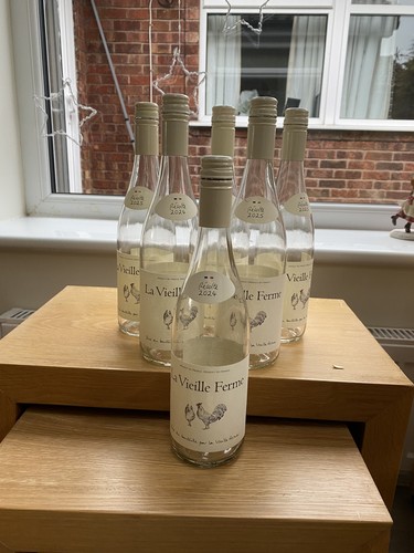 75cl empty clear glass - x,