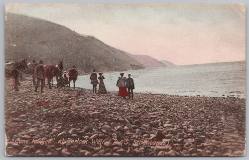 Porlock weir devon somerset - weir,