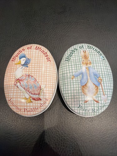 Beatrix potter metal - beatrix, tins