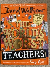 David Williams The World's Worst Pets+ The Best World's Worst Teachers