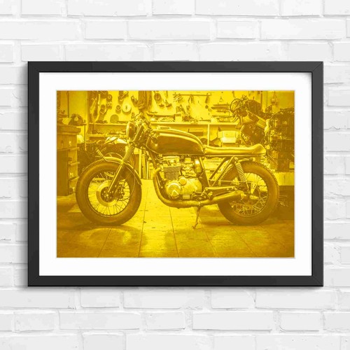 Custom vintage motorcycle - custom,