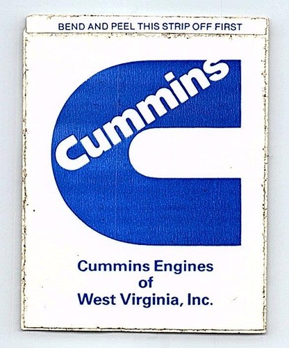 Sticker decal cummins - decal, engines
