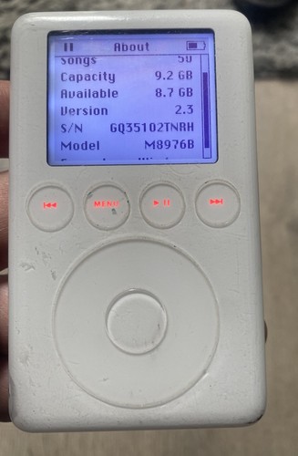 Apple ipod classic 3rd - apple,