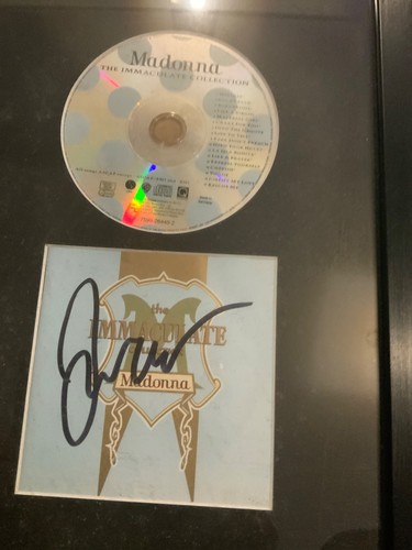 Madonna signed frame - madonna,