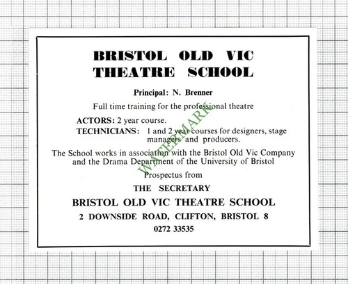Bristol old vic - vic, theatre