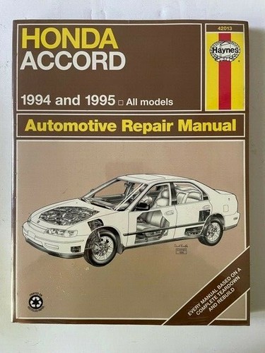 Honda accord 1994 - accord, all
