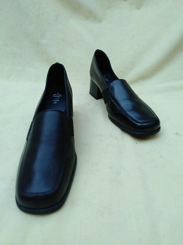 Tlc womens black - leather, 7