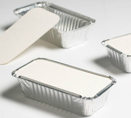 Aluminium foil food - foil, containers