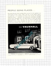 Vauxhall Cresta Car Advert - 1959 Clipping / Print