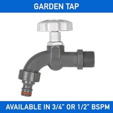 Garden Tap, Outdoor Dial Bib