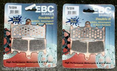Front brake pads - brake, zx6r