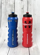 Powerade Water Bottles (2) Red
