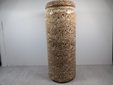 Vintage/ Retro West German Pottery  Large Lava Glaze  Vase 217-42