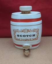 Vintage Wade Pottery 'Spirit' Barrel - 'Scotch' - Empty