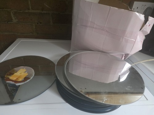 Circular mirror for centre - circular,
