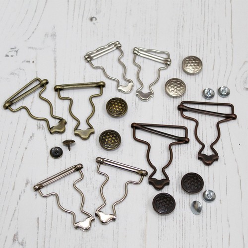 Dungaree bib brace clips - bib,