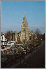 St Denys Church Sleaford Lincolnshire England Postcard