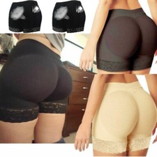 Ladies Padded Bum Pants Enhancer Shaper Panty Butt Lifter Booty Shorts Underwear