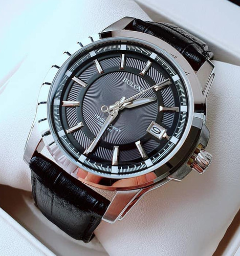 Bulova precisionist gray - gray, dial