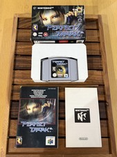 Perfect Dark Nintendo 64 Game, 2000 Release Boxed Mint