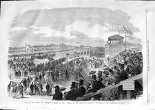 Antique Old Print *3572 1866