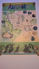 1970 Pauline Baynes Map of
