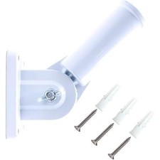 Tiardey White Multi-Position Flag Pole Mounting Bracket with Hardwares