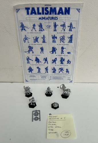Metal miniature figures - metal,