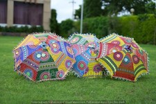 10 PC Lot Indian Umbrella