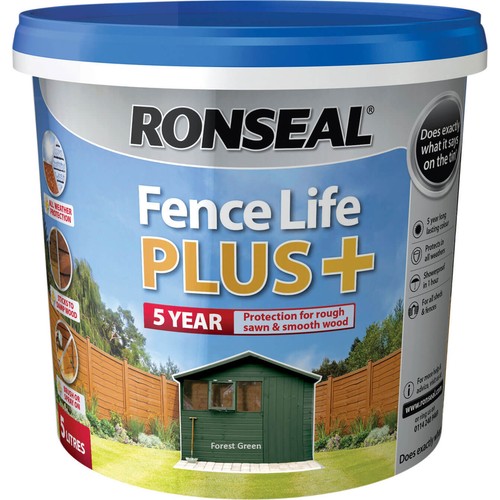 Ronseal fence life plus year - ronseal,