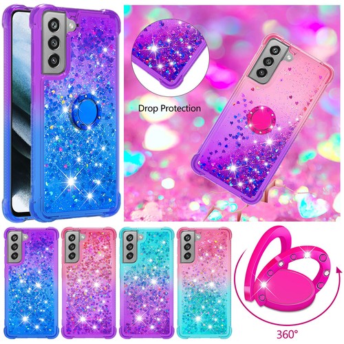 Liquid glitter ring stand - ring,