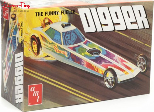 Amt model kit - kit, dragster