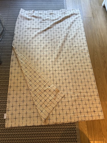 Pair check unlined - check, ecru