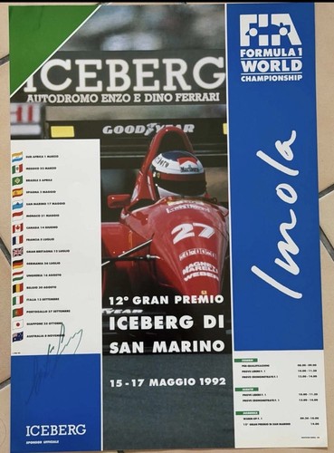 Ayrton senna signed autograph - senna, signed/autograph
