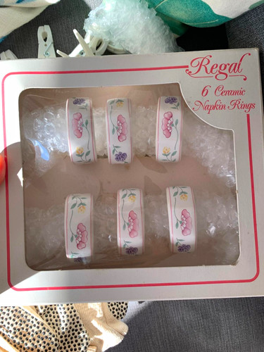 Vintage regal ceramic napkin - regal,