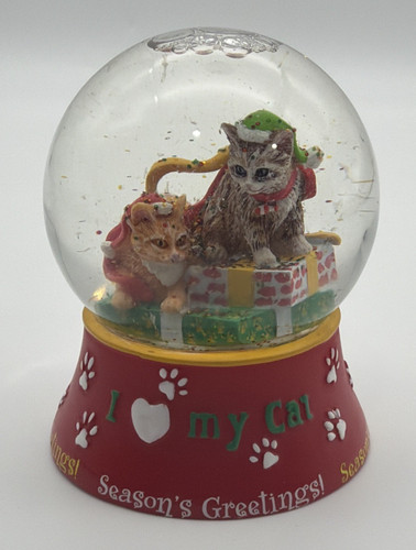 Seasons greetings snow globe - seasons,
