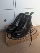 Solovair Monkey Boots, Black 